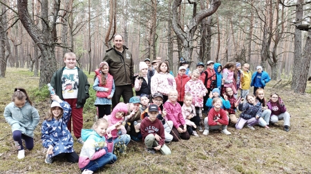 Z WIZYTĄ W LEŚNICTWIE LNIANEK