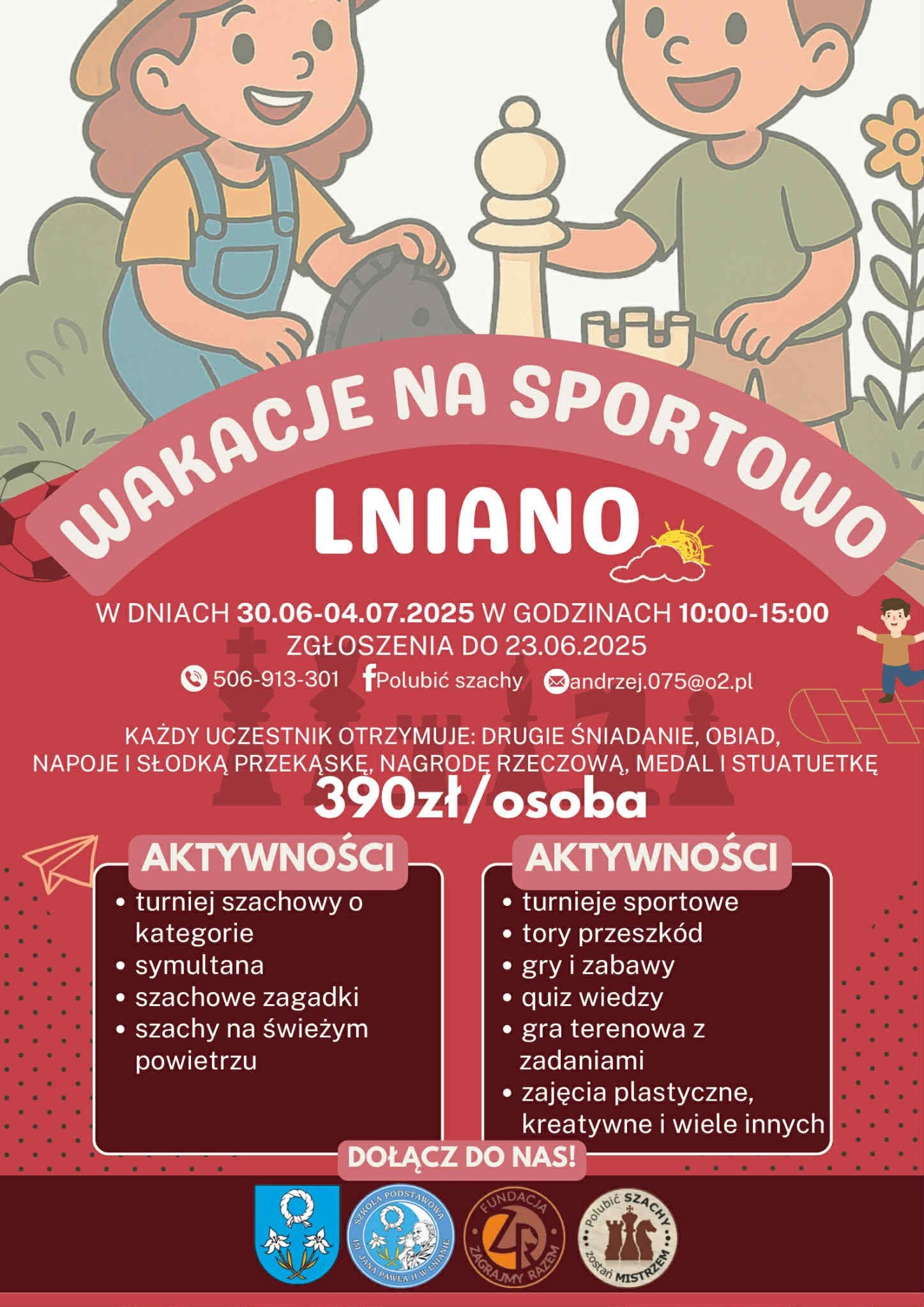 WAKACJE NA SPORTOWO