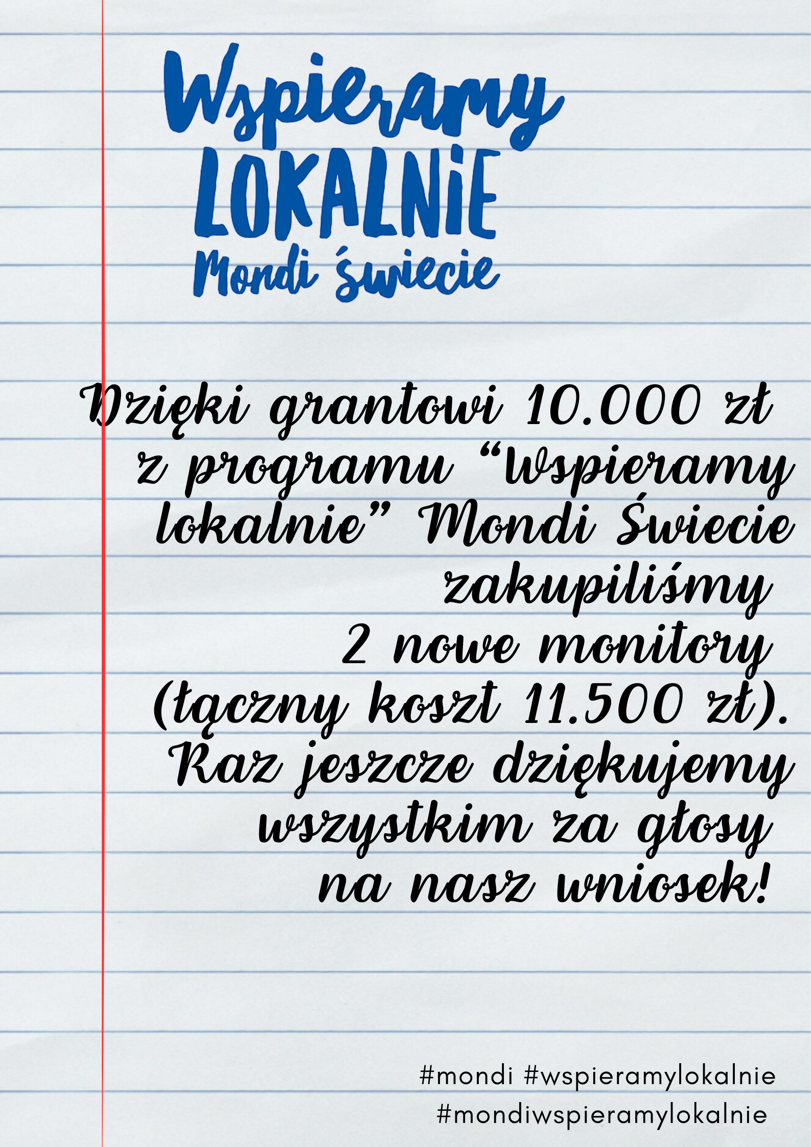 NOWE MONITORY W NASZEJ SZKOLE