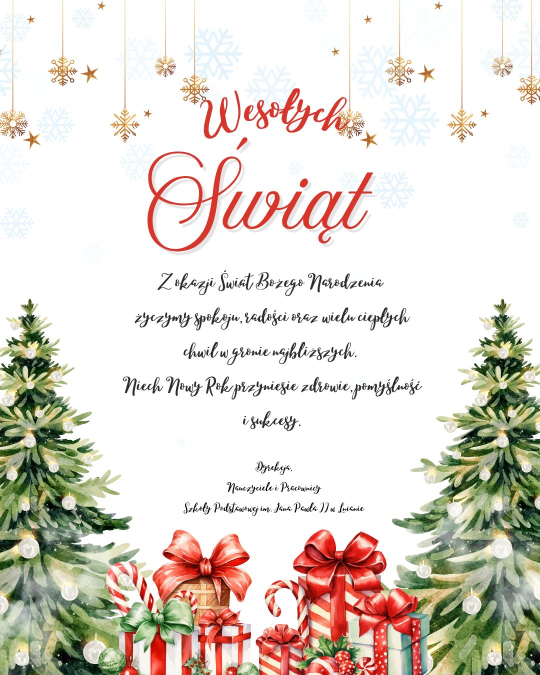 WESOŁYCH ŚWIĄT!