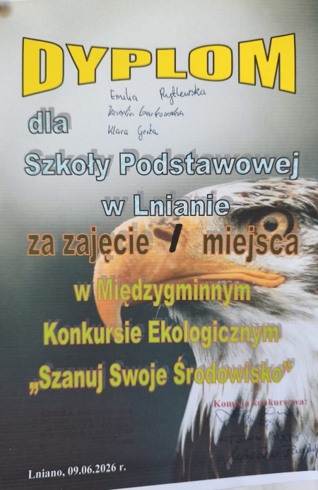 MIĘDZYGMINNY KONKURS PRZYRODNICZY