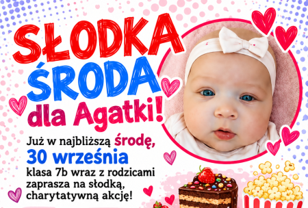 SŁODKA ŚRODA DLA AGATKI