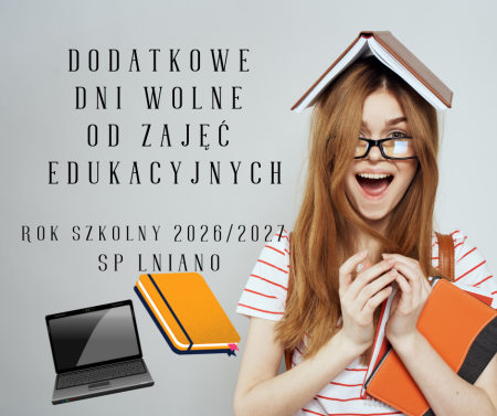 DNI WOLNE OD ZAJĘĆ EDUKACYJNYCH